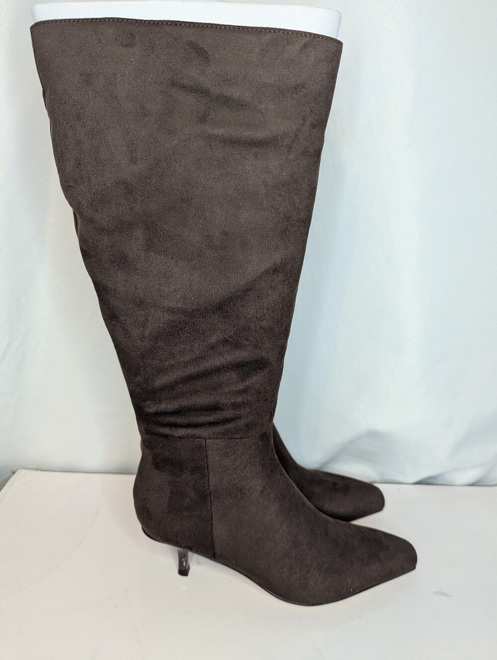 NWT Nine West Havier Knee High Boots Women's Size 6 WIDE CALF